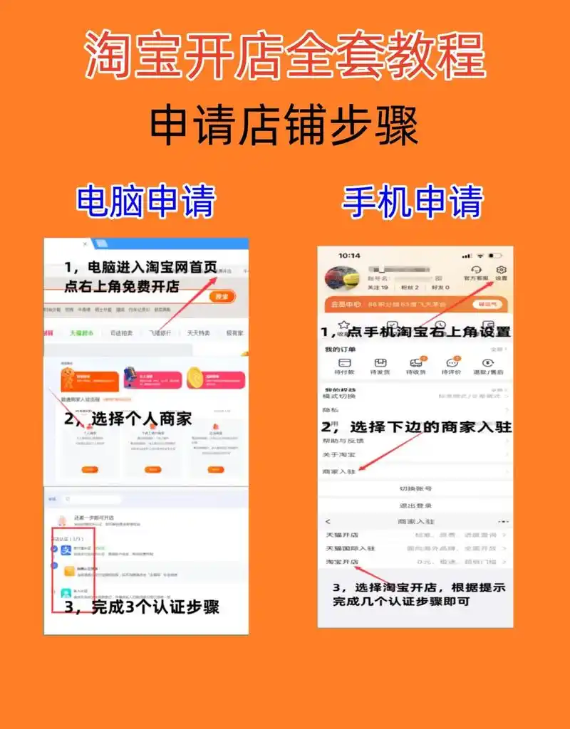 淘宝开店流程详解及费用一览，新手必看攻略！